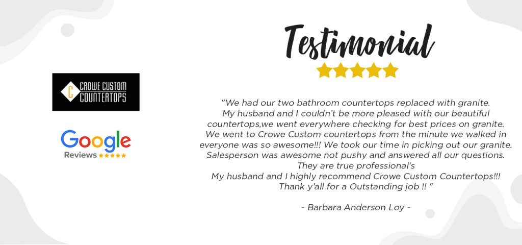 Customer review for August